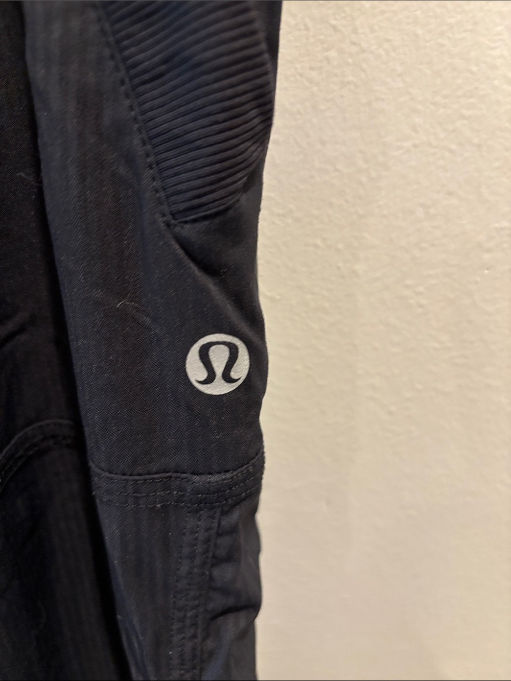 lululemon athletica lined black dance studio pant 8T - Picture 3 of 8